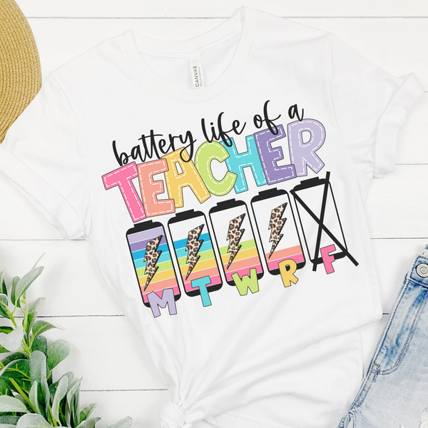 Battery life of a teacher - 1