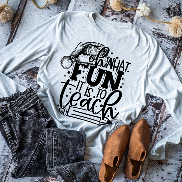 Oh what fun it is to teach - 1