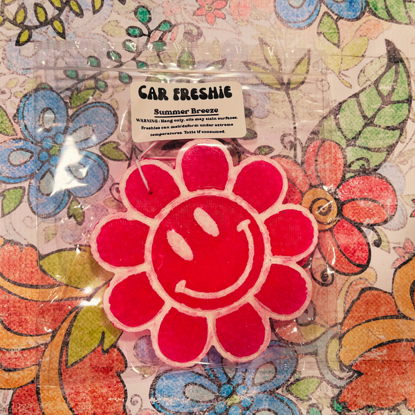 Pink happy flower freshie - Summer Breeze - 1