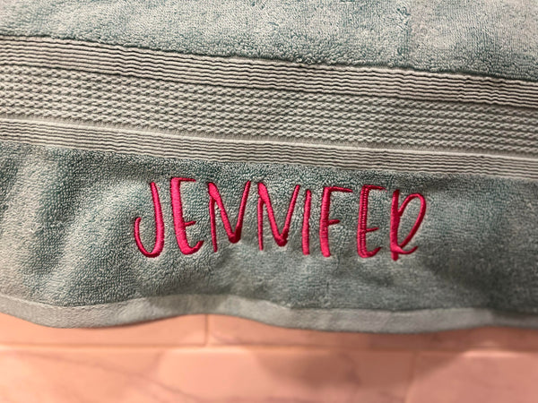 Personalized bath towel - 1