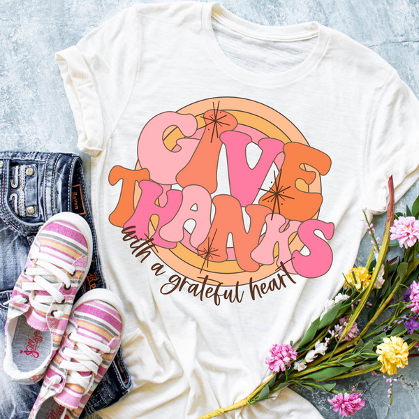 Give thanks with a grateful heart - 1