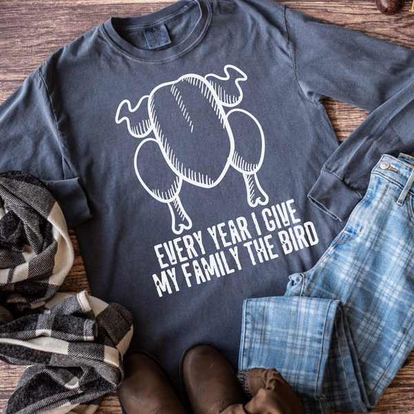 Every year I give my family the bird - 1