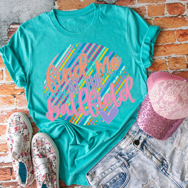 Find me at the ballfield - 1