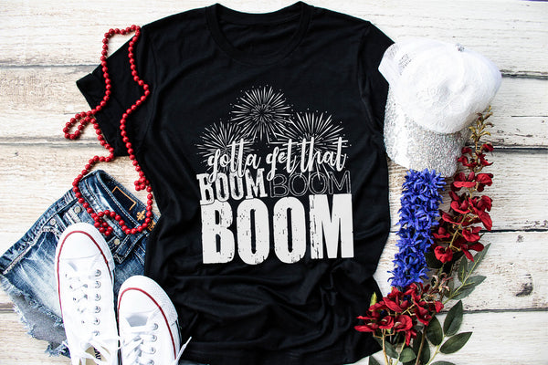 Gotta get that boom boom boom - 1