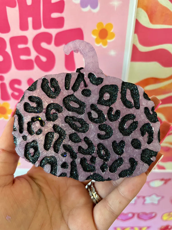 Purple and black leopard pumpkin - cranapple marmalad - 1