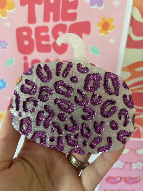 White and purple Leopard pumpkin - cranapple marmalade - 1