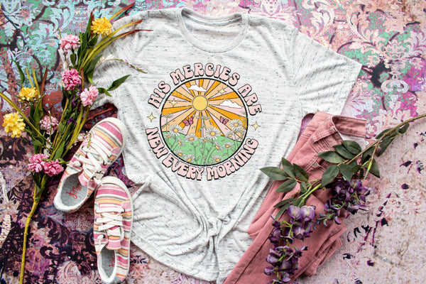 His mercies are new every morning - 1