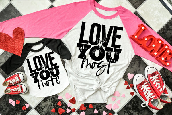 Love you more & Love you most - 1