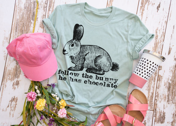 Follow the bunny he has chocolate - 1