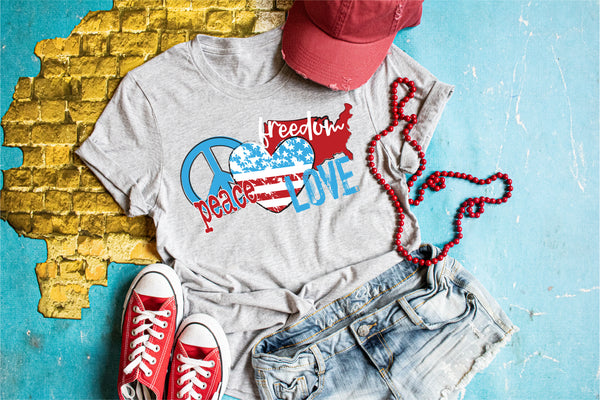 Peace love freedom - 1