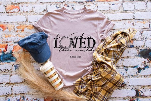 God so loved the world - 1