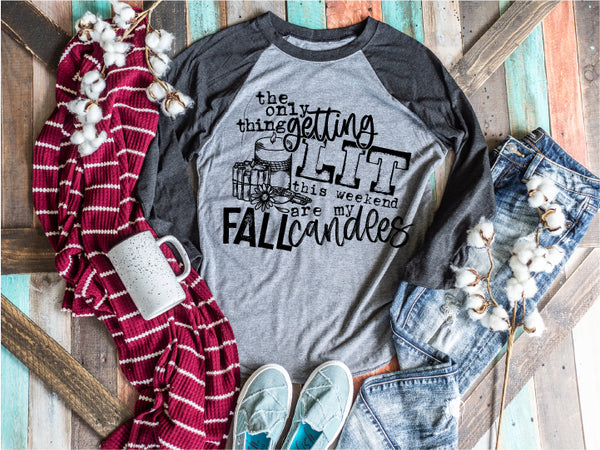 The only thing getting lit is my fall candles - 1