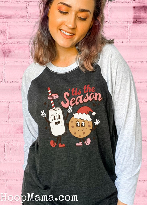 Tis the season - milk and cookies - 1