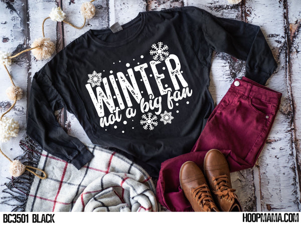 Winter - not a big fan - 1