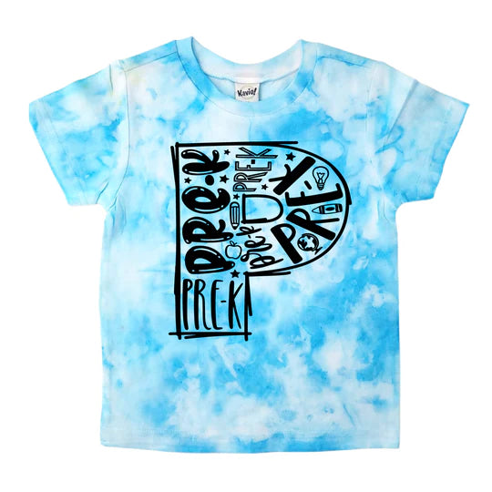 *Tie Dye* grade back to school t-shirt - 1