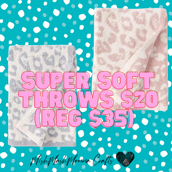 Super soft leopard throw - 1