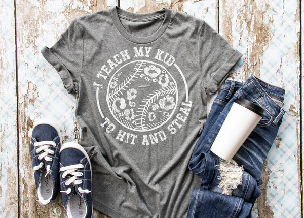 I teach my kid to hit and steal - 1