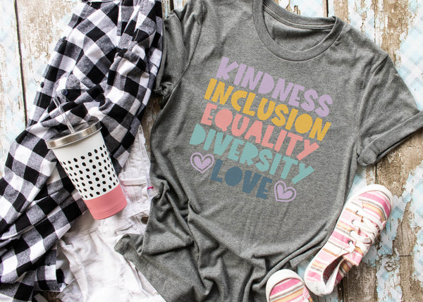 Kindness Inclusion Equality Diversity Love - 1