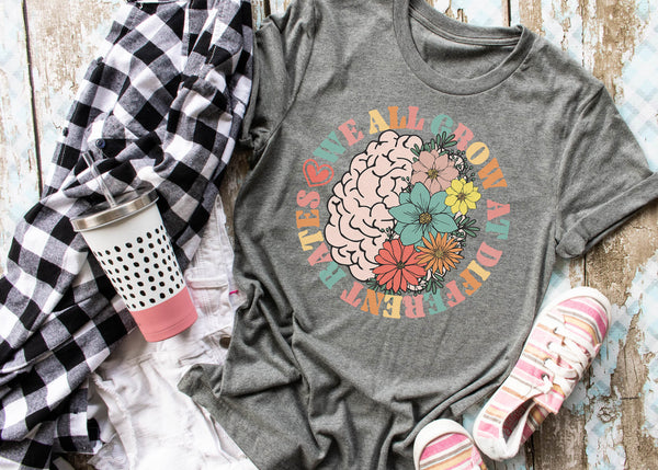 We all grow at different rates - 1