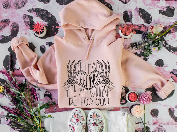 If I had feelings they still wouldn't be for you - 1