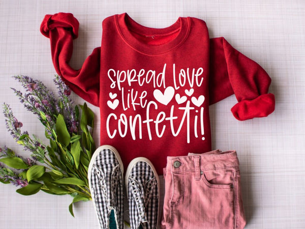 Spread love like confetti - 1