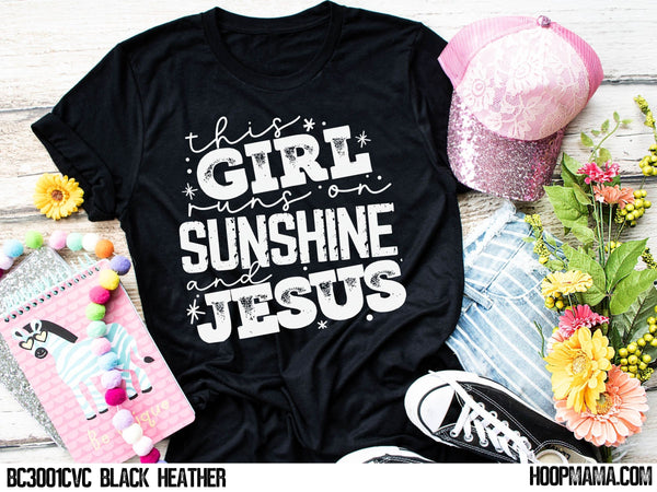This girl runs on sunshine and Jesus - 1