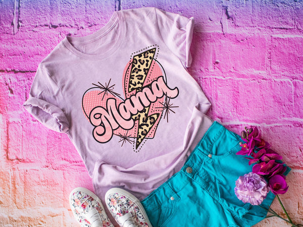 Mama leopard heart - 1