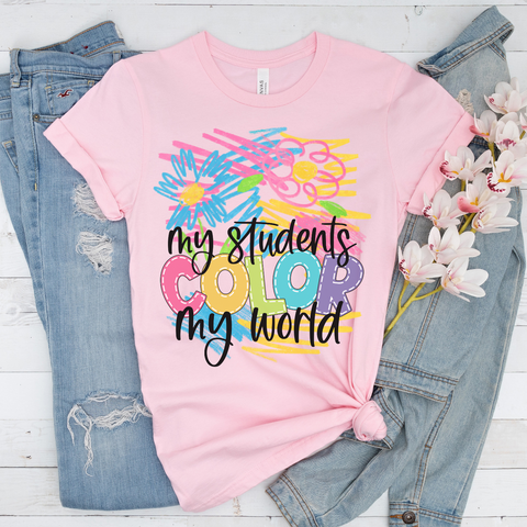 My students color my world