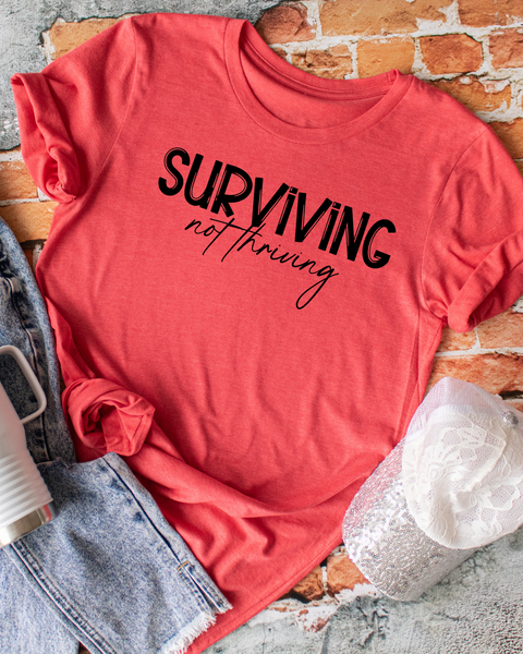 Surviving not thriving