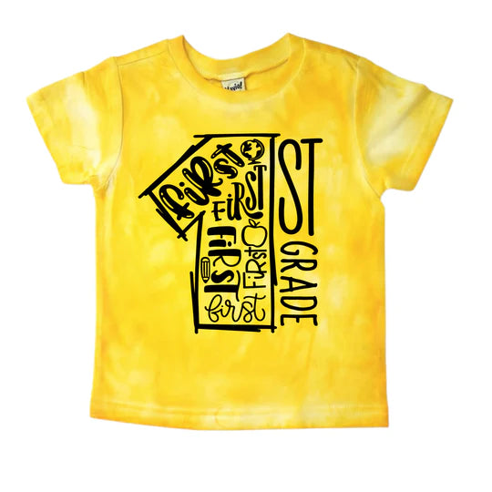 *Tie Dye* grade back to school t-shirt - 3
