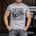 Grunge wave mascot tee (white or black - 29
