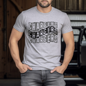 Grunge wave mascot tee (white or black - 38