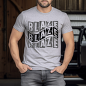 Grunge wave mascot tee (white or black - 44