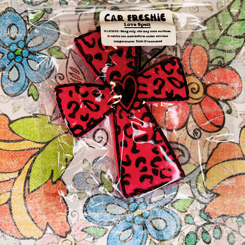 Pink leopard cross freshie - love spell