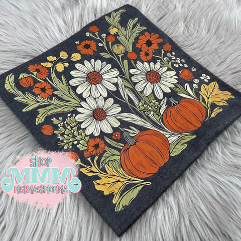 Navy floral
