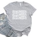 Grunge wave mascot tee (white or black - 86