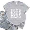 Grunge wave mascot tee (white or black - 103