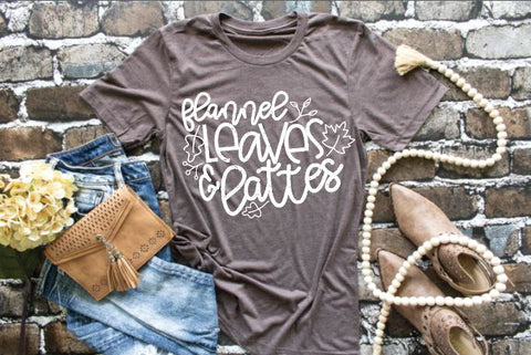 Flannel leaves lattes