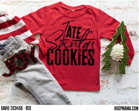 I ate Santa's cookies