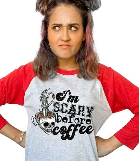 I'm scary before coffee