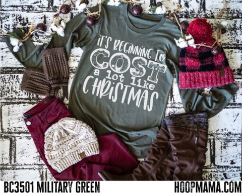 It's beginning to cost a lot like Christmas