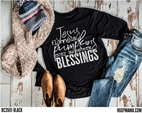 Jesus flannel pumpkins