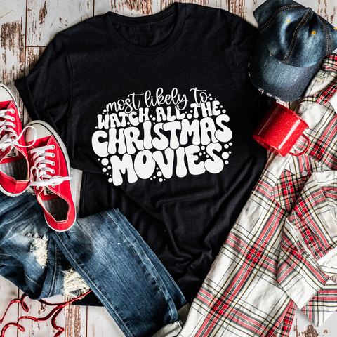 Most likely to watch all the Christmas movies