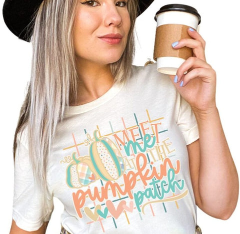Meet me at the pumpkin patch - pastel