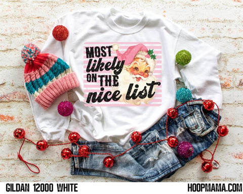 Most likely on the nice list
