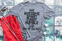 My awesome smart funny humble son gave me this shirt - 1