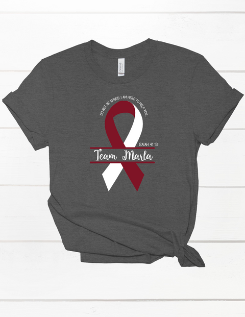 Team Marla t-shirts