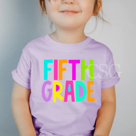 Bright colors grade - 6