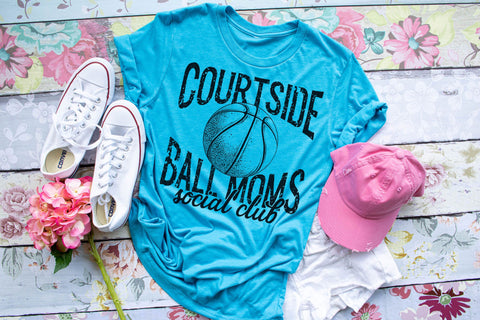 Courtside ball moms social club