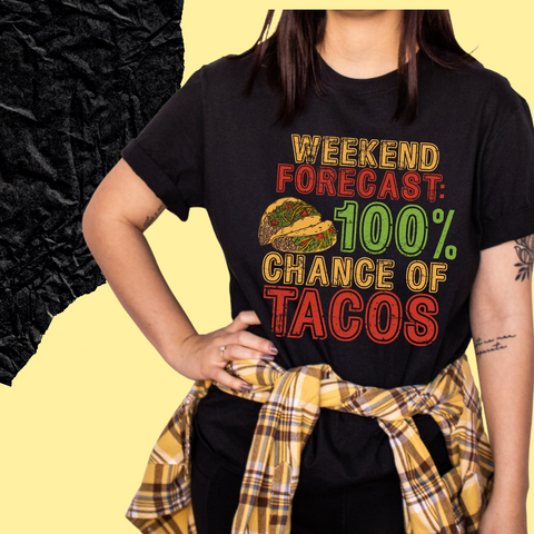 Weekend forecast: 100% chance of tacos